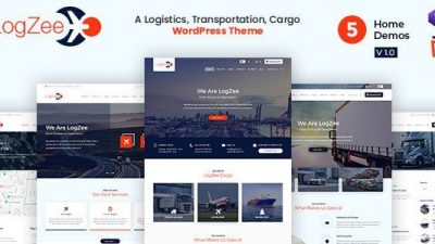 Logzee v1.0 – Logistics, Transportation, Cargo WordPress Theme