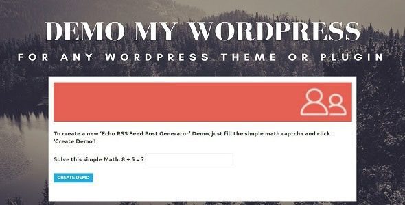 [Activated] Demo My WordPress – Temporary WordPress Install Creator 1.0.9
