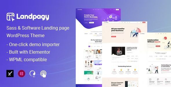 Landpagy v1.1.1 Multipurpose Landing page WordPress Theme