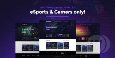 PixieFreak v1.1.4 eSports gaming theme for teams & tournaments
