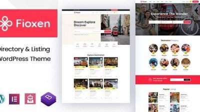 Fioxen v1.0.5 – Directory Listing WordPress Theme