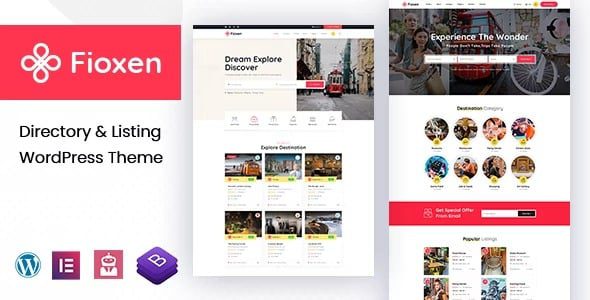 Fioxen v1.0.5 – Directory Listing WordPress Theme