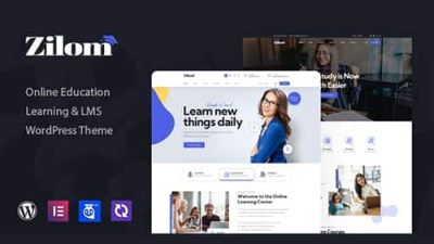 Zilom v1.1.8 Online Education Learning WordPress Theme
