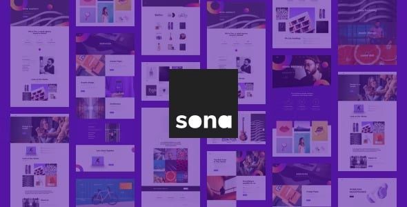 Sona Nulled 数字营销机构 WordPress 免费下载