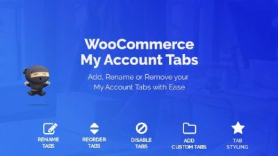 WooCommerce Custom My Account Pages v1.1.0