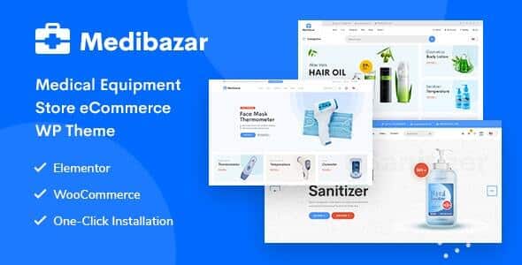 Medibazar v1.7.7 – Medical WooCommerce Theme