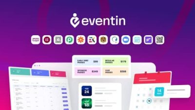 Events Manager & Tickets Selling Plugin for WooCommerce v3.3.1 Eventin Pro