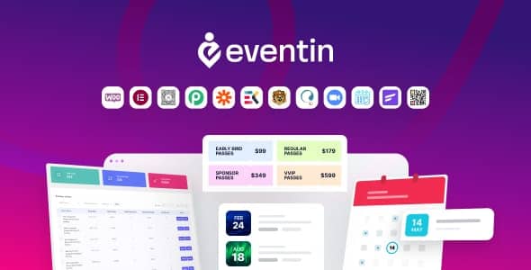 Events Manager & Tickets Selling Plugin for WooCommerce v3.3.1 Eventin Pro