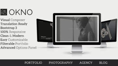 Okno Nulled Agency Portfolio Theme 免费下载