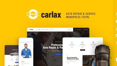 Carlax v1.0.7 Car Parts Store & Auto Service WordPress Theme #