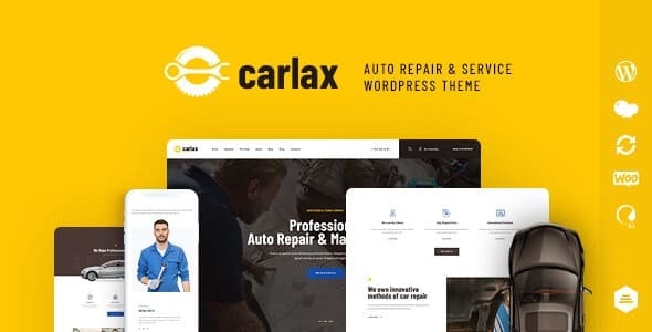Carlax v1.0.7 Car Parts Store & Auto Service WordPress Theme #