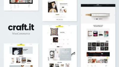 Craftit Nulled Artisan Shopping WordPress 主题免费下载