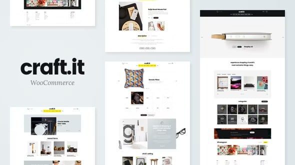 Craftit Nulled Artisan Shopping WordPress 主题免费下载