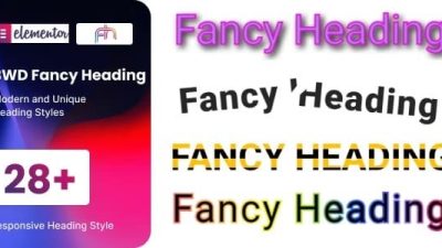 BWD Fancy Heading for elementor v1.0