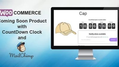 WooCommerce 即将推出倒计时产品免费下载