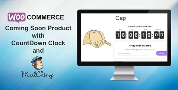 WooCommerce 即将推出倒计时产品免费下载