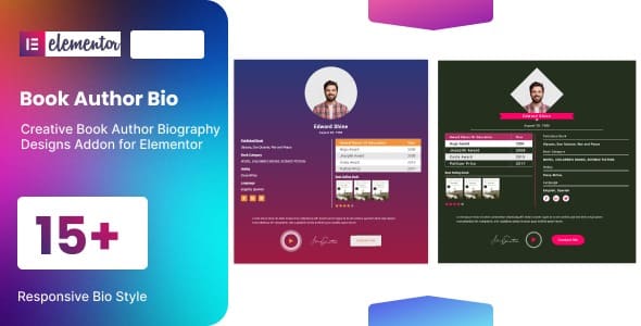 书籍作者简介为 elementor Nulled 免费下载
