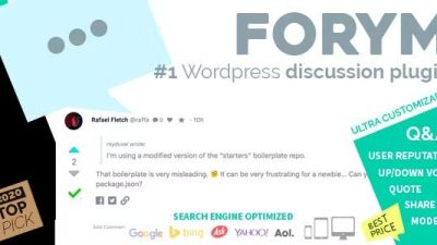 Forym Nulled Modern Discussion Forum for Wordpress 免费下载