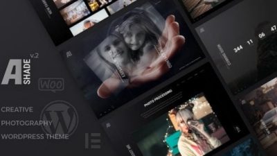 Ashade v7.0 – Photography WordPress Theme