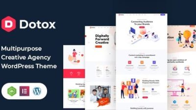 Dotox v.1.4 Multipurpose Creative Agency WordPess Theme