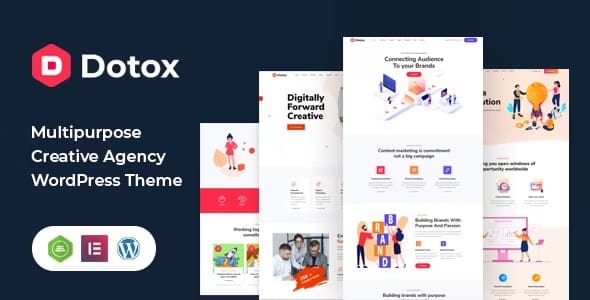 Dotox v.1.4 Multipurpose Creative Agency WordPess Theme