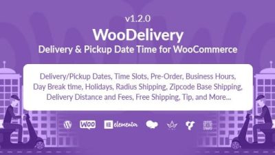 WooDelivery Delivery & Pickup Date Time for WooCommerce v1.4.0 [Activated]