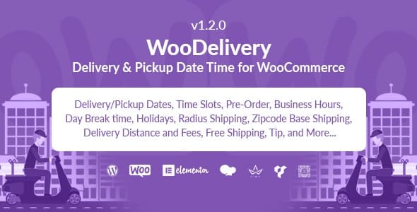 WooDelivery Delivery & Pickup Date Time for WooCommerce v1.4.0 [Activated]