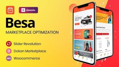 Besa- Elementor Marketplace WooCommerce 主题