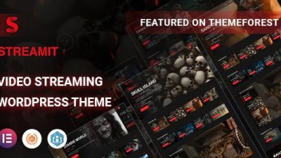 Streamit-视频-流式传输-WordPress-主题+RTL-空-下载