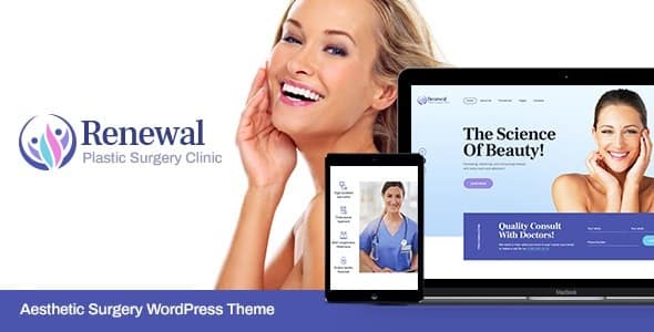 Renewal v1.0.6 Plastic Surgery Clinic Medical WordPress Theme