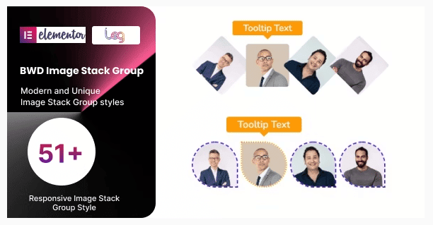 BWD Image Stack Group for elementor v1.0