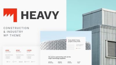 Heavy v1.0.7 Construction and Industrial WordPress Theme