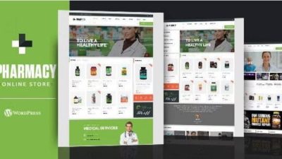 免费下载药房 WooCommerce WordPress 响应式主题已取消
