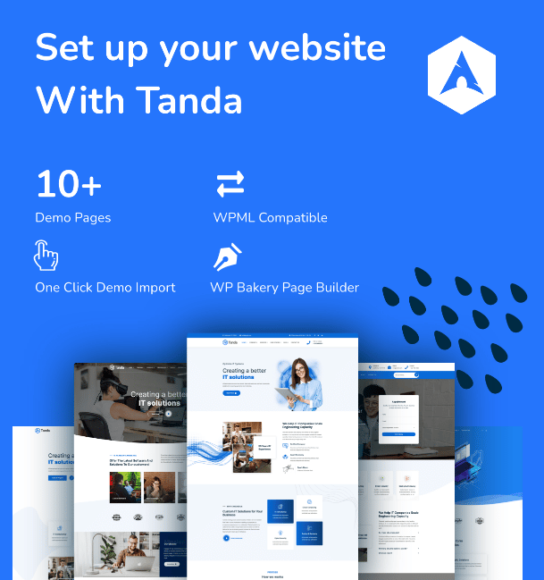 Tanda 技术和 IT 解决方案 WordPress 主题破解版免费下载