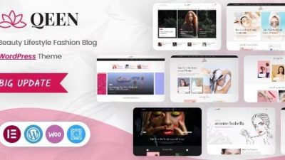 Qeen v1.1 – Fashion Lifestyle Blog WordPress Theme