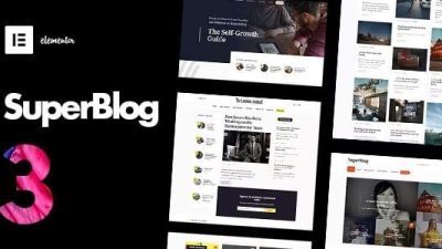 SuperBlog v.3.3 Powerful Blog & Magazine Theme