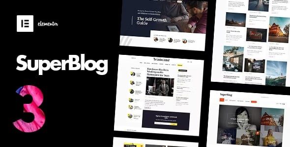 SuperBlog v.3.3 Powerful Blog & Magazine Theme