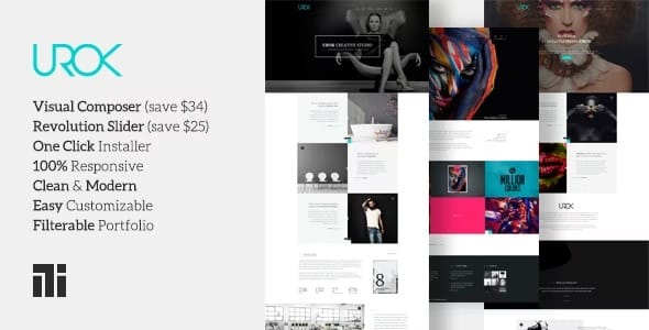 Urok Nulled 时尚摄影主题免费下载