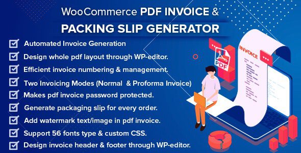 [Fixed*] WooCommerce PDF Invoice & Packing Slip Generator v.2.3.1