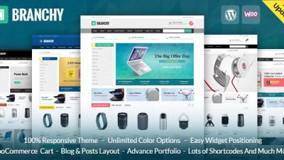 Branchy – WooCommerce Responsive Theme 22 Sep 2022