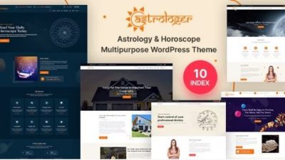 Astrologer v1.0.5 Horoscope and Astrology WordPress Theme