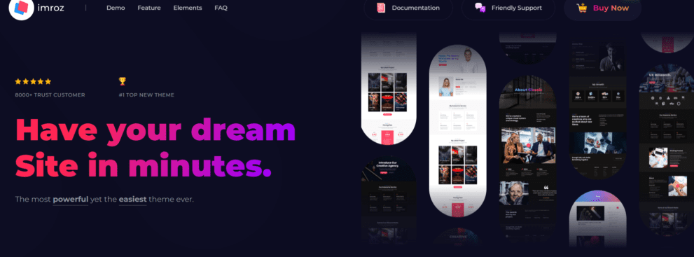 Imroz v1.3.0 Agency & Portfolio Theme