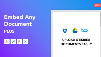 Embed Any Document Plus v2.8.1 – WordPress Plugin Download