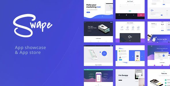 Swape v2.0.0 – App Showcase & App Store WordPress Theme #