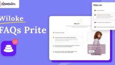Wiloke FAQs Prite for Elementor v1.0.17
