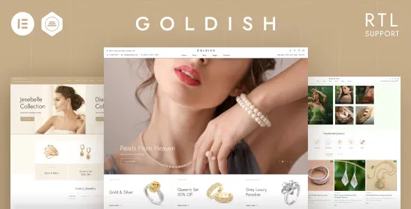 Goldish v3.3 Jewelry Store WooCommerce Theme [Fixed*]