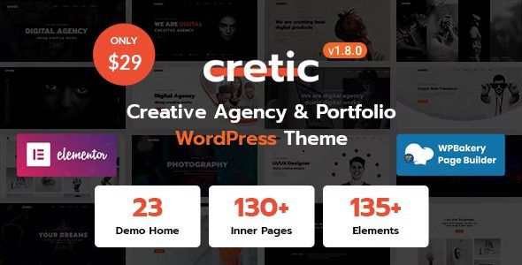 [Fixed*] Cretic v1.8.0 – Creative Agency WordPress Theme