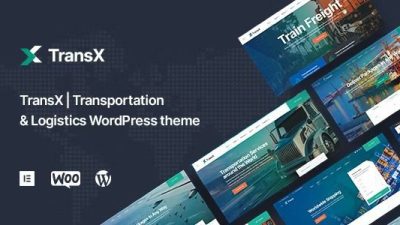 TransX v1.1 – Transportation & Logistics WordPress Theme