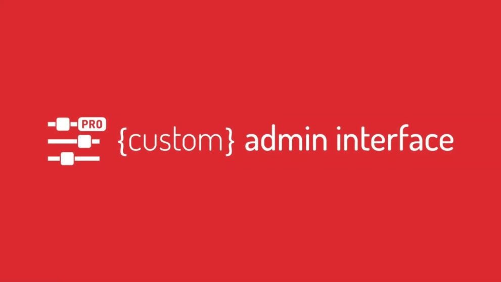 Custom Admin Interface Pro v1.46