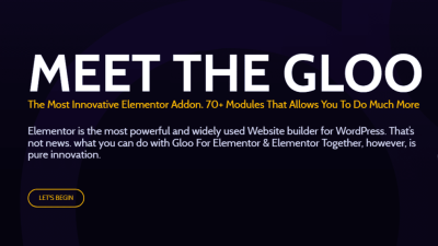 [Fixed*] GLoo For Elementor v1.3.13